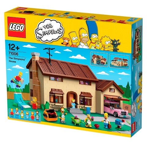 71006 Das Simpsons Haus Mt Bricks